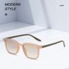 Summer Fashion Big Square Frame Sunglasses Women Vintage Retro Y2K UV400 Anti-UV Sun Shade Glasses Trendy Punk Sunglasses