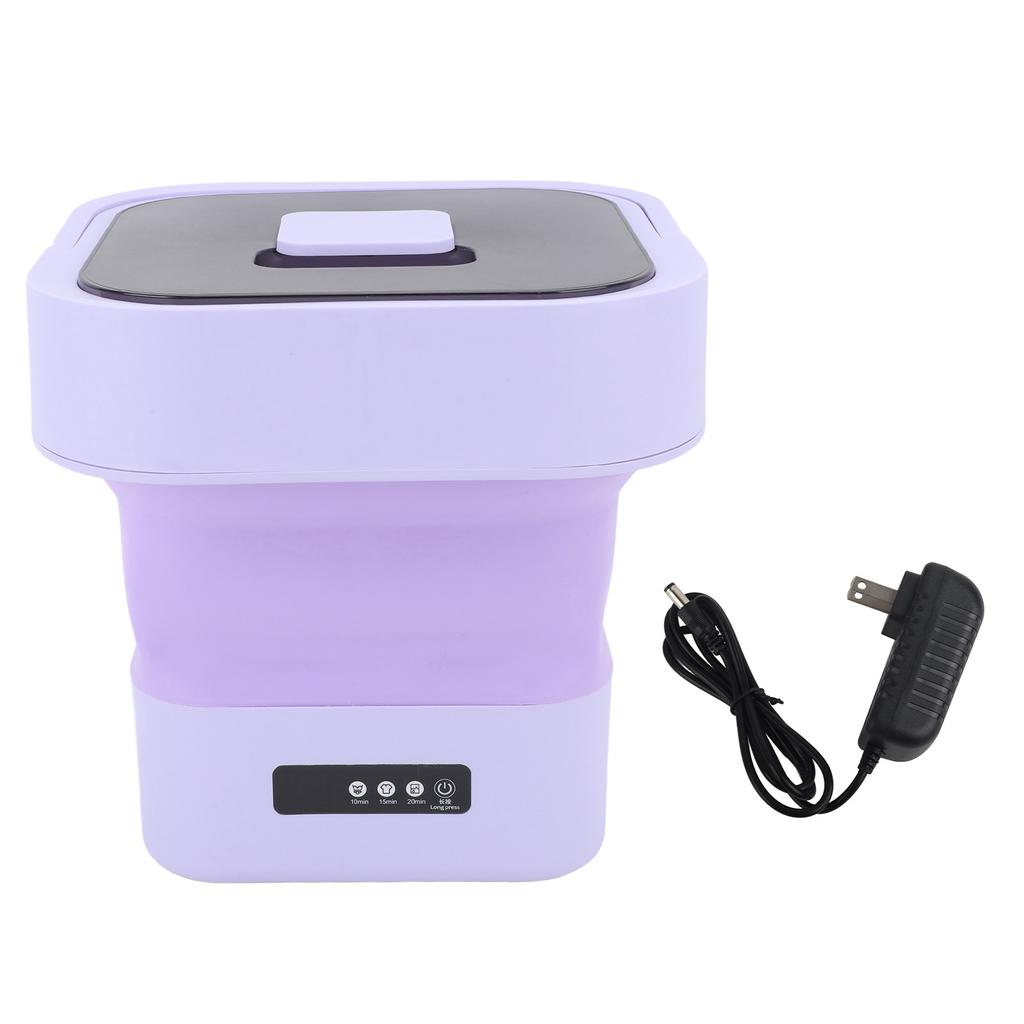 Portable Washing Machine 100?240V 10L  Automatic Soft Spin Drying Function Foldable Mini Washer
