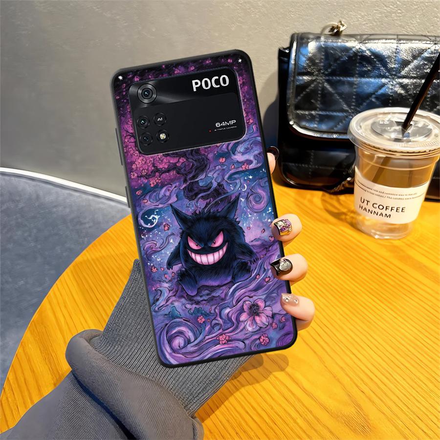 Чехол для телефона Funda для Xiaomi Poco F8 C61 C50 M5 F1 F3 C71 M3 M4 M7 Pro C75 X3 X4 X5 X7 Pro Гэнгар Покемон Крутой