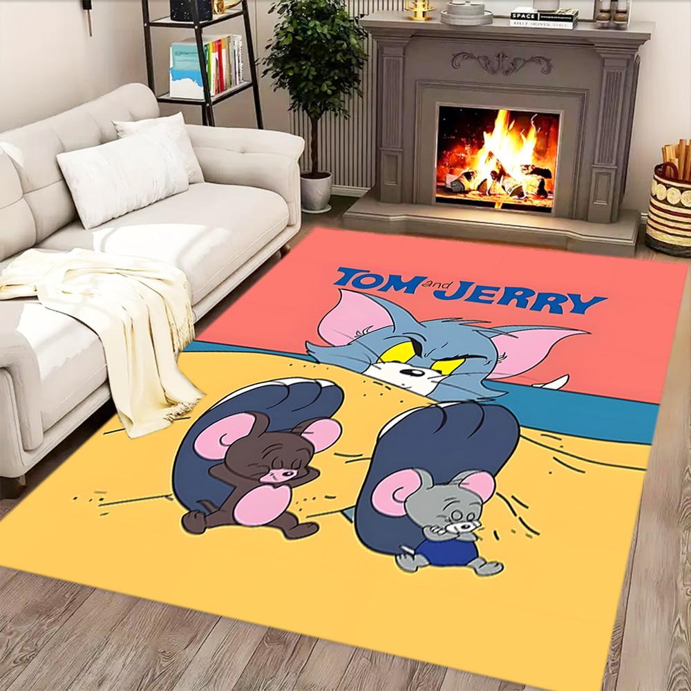Tom And Jerry Adventure for Living Room rug, Bedroom, Study Room, Hallway Decoration, Perfect for Home Decoration or Holiday Gifts