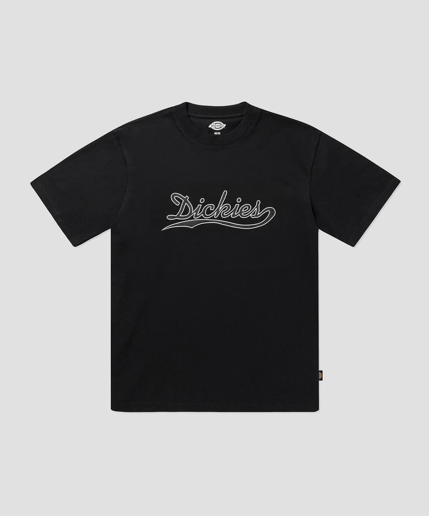 DICKIES Wave Logo T-Shirt Black