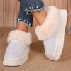 Platform Ankle Boots for Glitter Bling Snow Boots Women Warm Fluffy Thick Sole Short Boots Winter New Soft Plush Woman Shoes