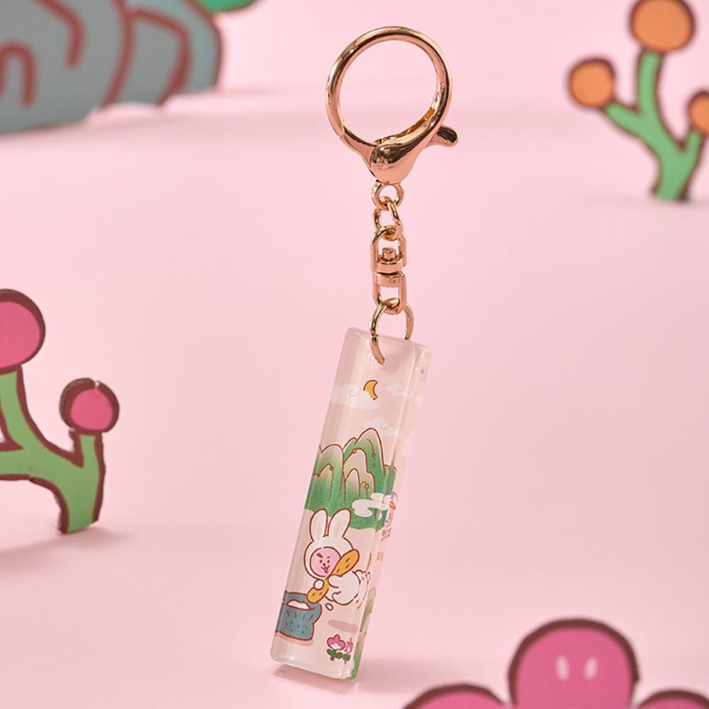 Официальный BT21 COOKY K-Кролик Палочка Акриловый Брелок