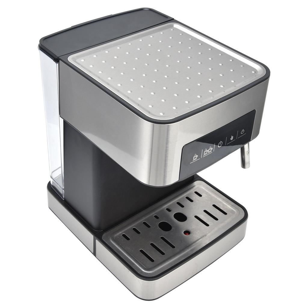 Кофемашина Автоматическая кофемашина с водяным насосом высокого давления 20 бар из нержавеющей стали ЖК-дисплей