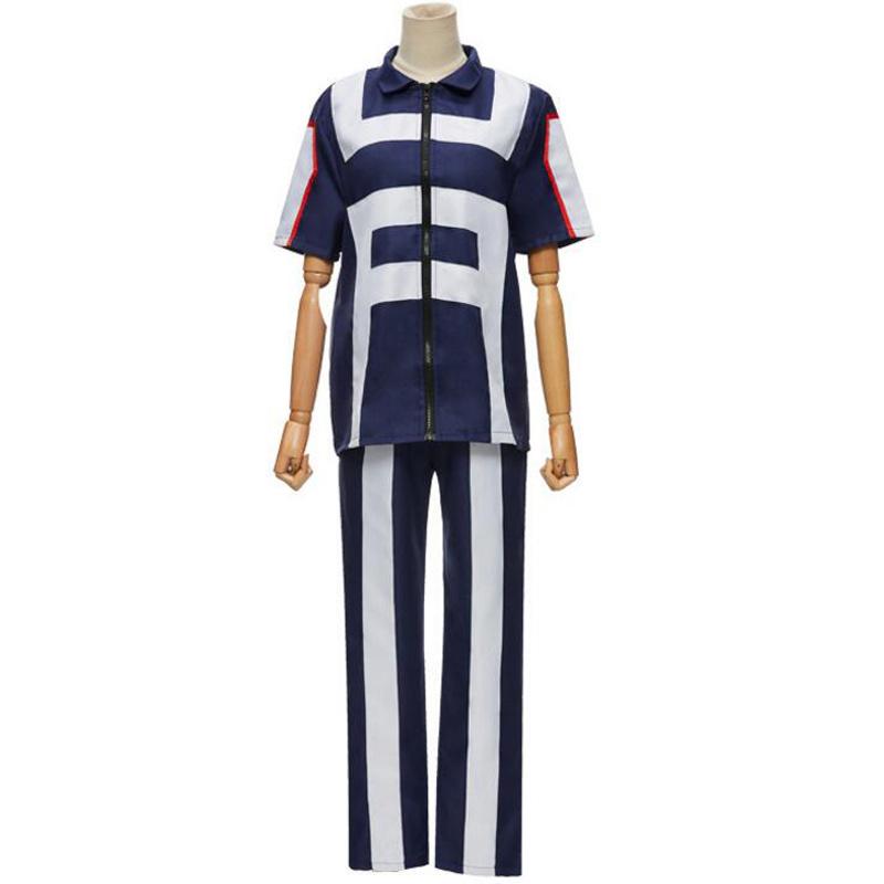 Моя геройская академия Boku No Hero косплей костюм школьная форма костюм футболка брюки Izuku Midoriya Todoroki Shouto