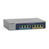 NETGEAR Switching Hub Giga 8 Port Ultra60 Silent Fanless MS108UP For Corporate Use 2.5 PoE++ (PoE++x4/PoE+x4 230W)