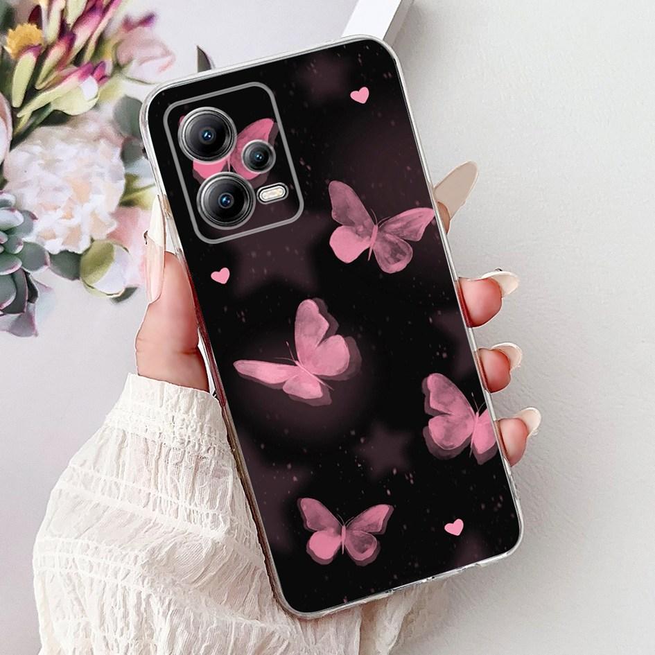 Case For Xiaomi Poco X5 / Poco X5 Pro 5G Cover New Design Popular Cartoon Soft Silicone Transparent Fundas For PocoX5 X 5 Bumper