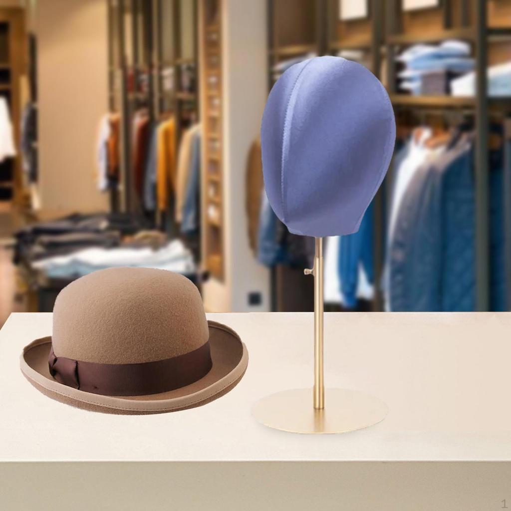 Hair Styling Show Stand Hat Display Head Mannequin Model for Salon