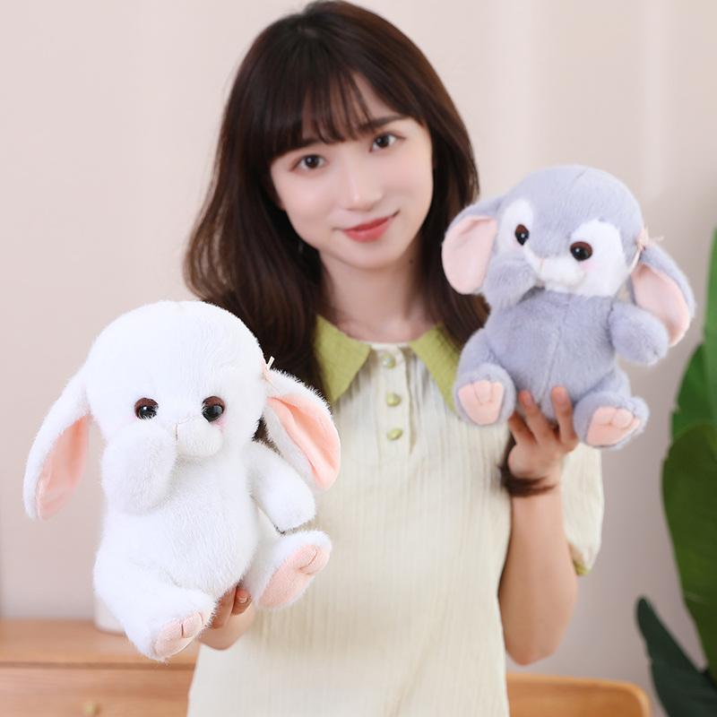 Плюшевые игрушки Lucky Bear&Rabbit, мягкая кукла-зверь, милая кукла-медведь, кролик, игрушки для детей, влюбленных, подарок на день рождения