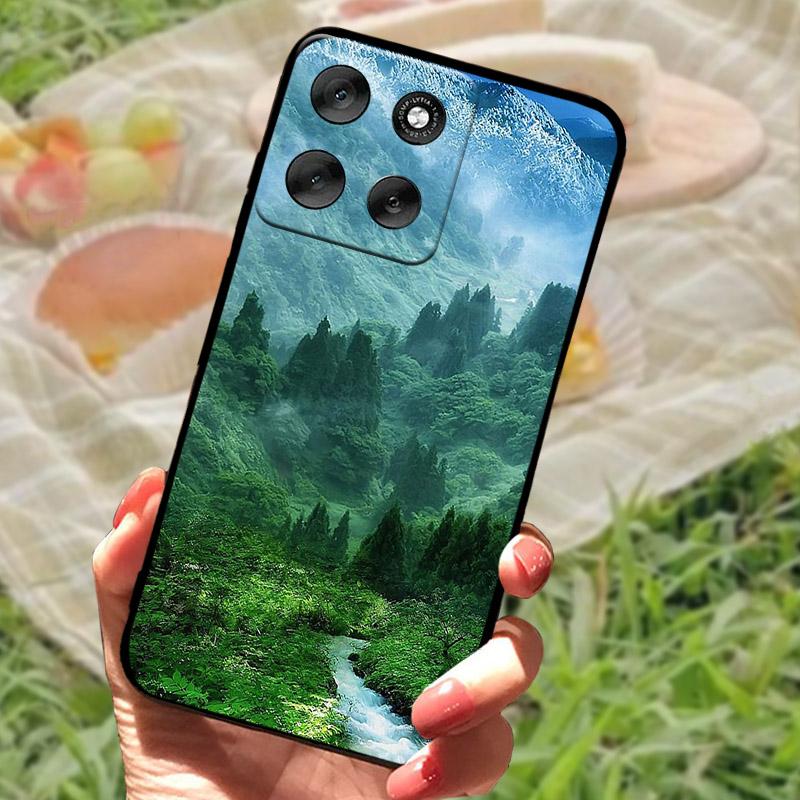 Для Motorola Moto G86 Power G56 Чехол Ударопрочный Fundas Мягкий Силиконовый TPU Чехол для Телефона Для MotoG86 MotoG56 G 86 Задняя Крышка Funda