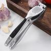 Yousheng Garlic Press Easy To Clean Use Heavy Duty Garlic Mincer Labor-Saving Handle Garlic Grinder Dishwasher Safe Kitchen Gadget