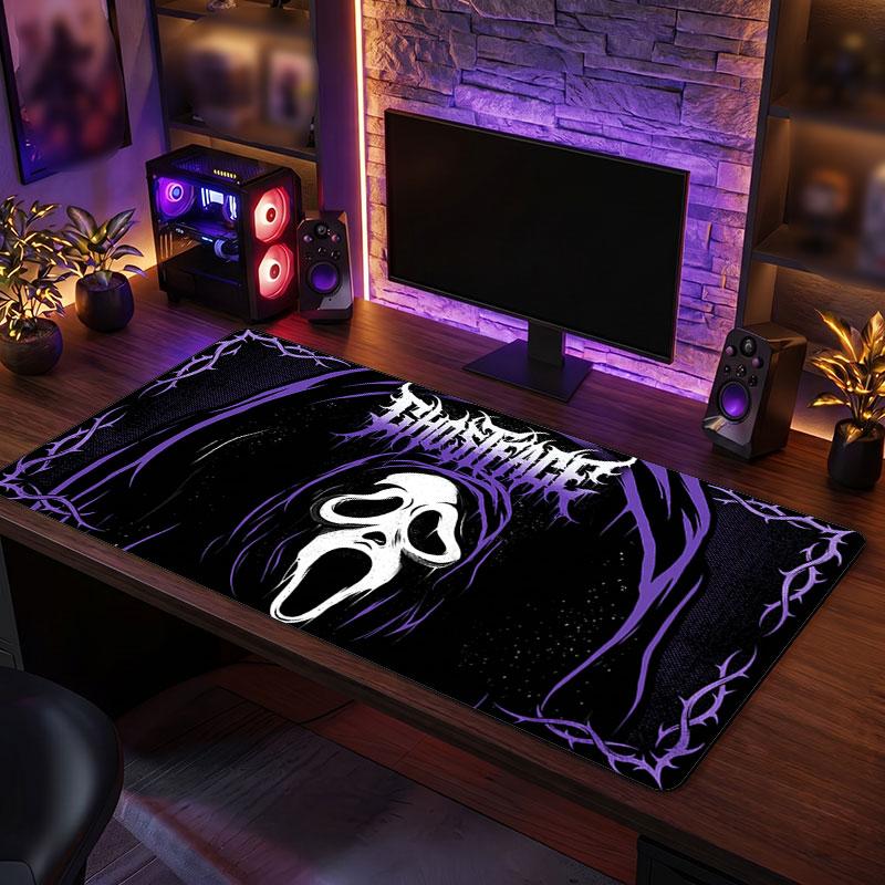 Big Mouse PadScream Ghostface Extended Soft Desk Mat Gaming Office Computer Table Decor Mat