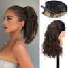 Synthetic Short Wave Curly Ponytail Wrap Around Ponytail Extension Easy To Wear Fluffy And Fashionable Suitable For Women Daily Use