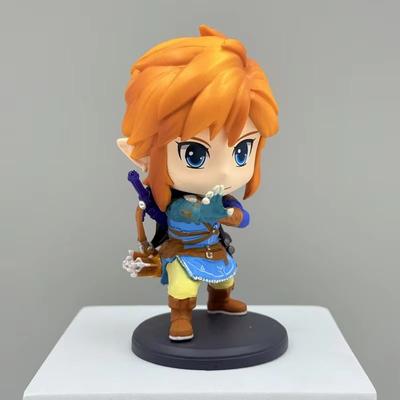 Аниме Персонаж Серия The Legend Of Zelda Линк Q Версия Фигурки Действия Настольное Украшение Модель Игрушки Коллекционные Периферия Подарки