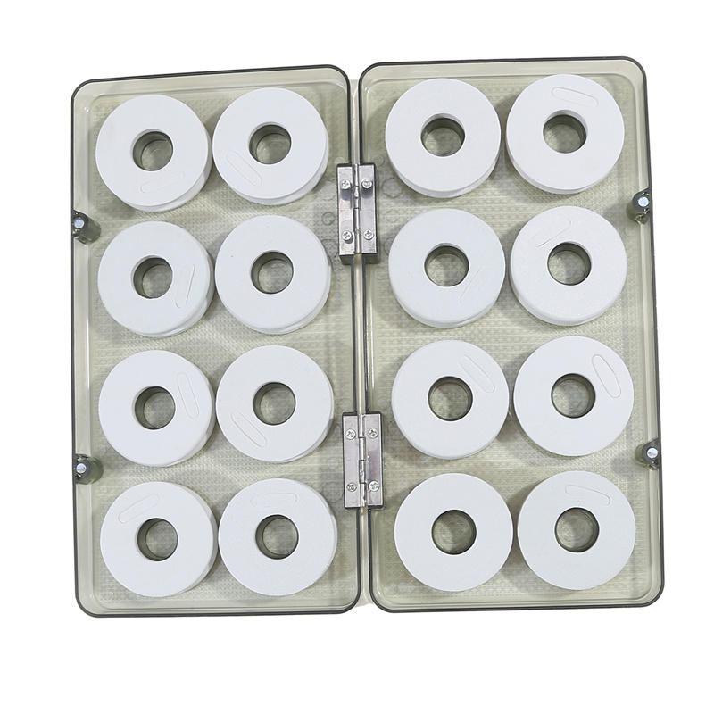 8/16Pcs Plastic Winding Board Fishing Line Wire Shaft Bobbin Spools Tackle Box Gift