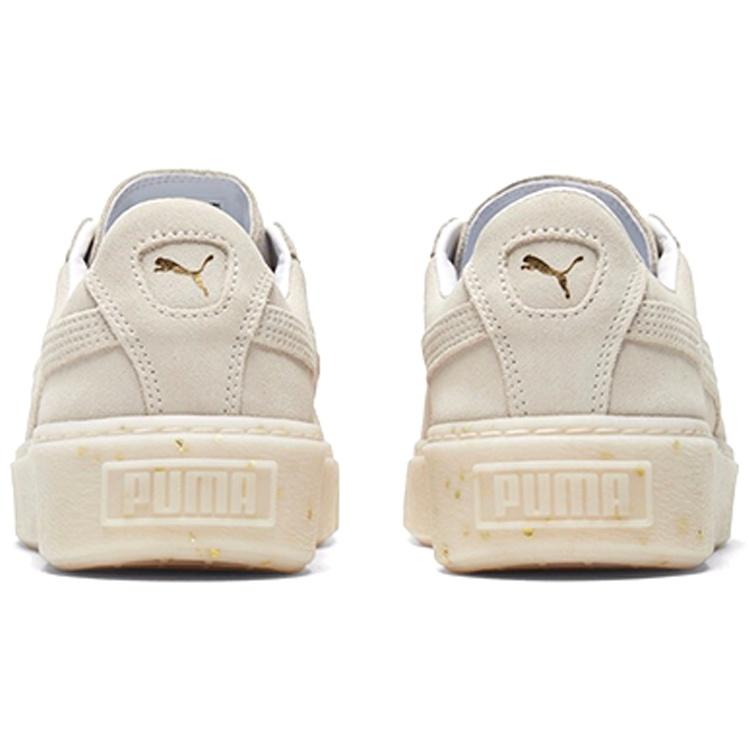 (WMNS) PUMA Suede Platform Buff/Gold Кеды на платформе Женские 365621-02