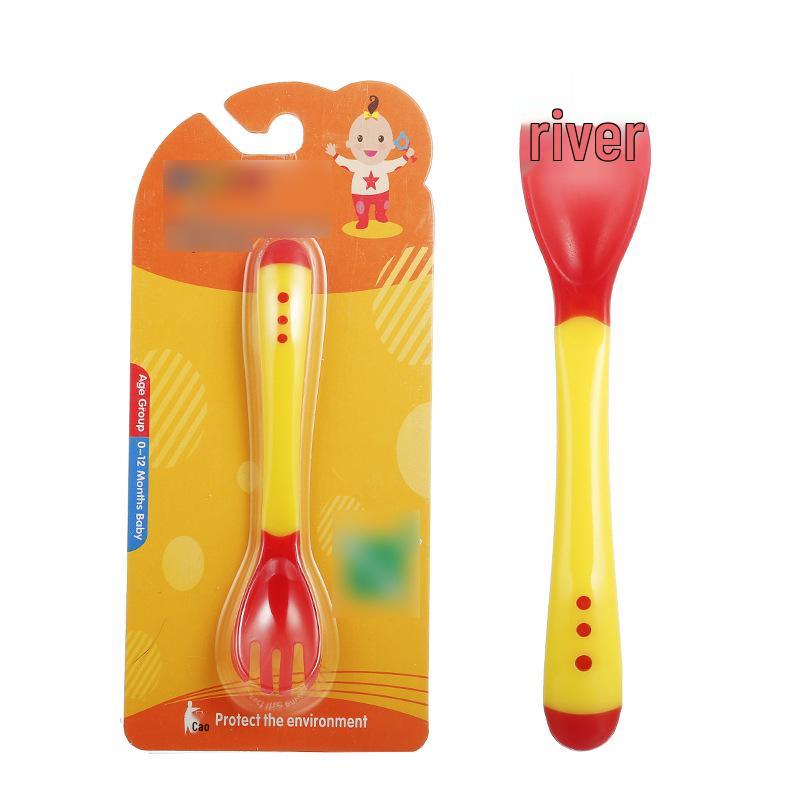 Ложка для лекарств для младенцев Xunyi, меняющая цвет в зависимости от температуры