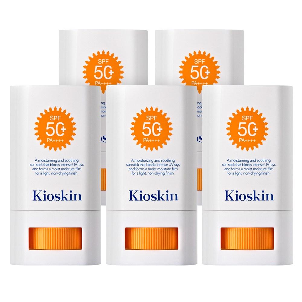 Centella Asiatica Exosome 7-day Pore Improvement Perfect UV Protection Moist Soothing Sun Stick, 15g, 5 Pieces