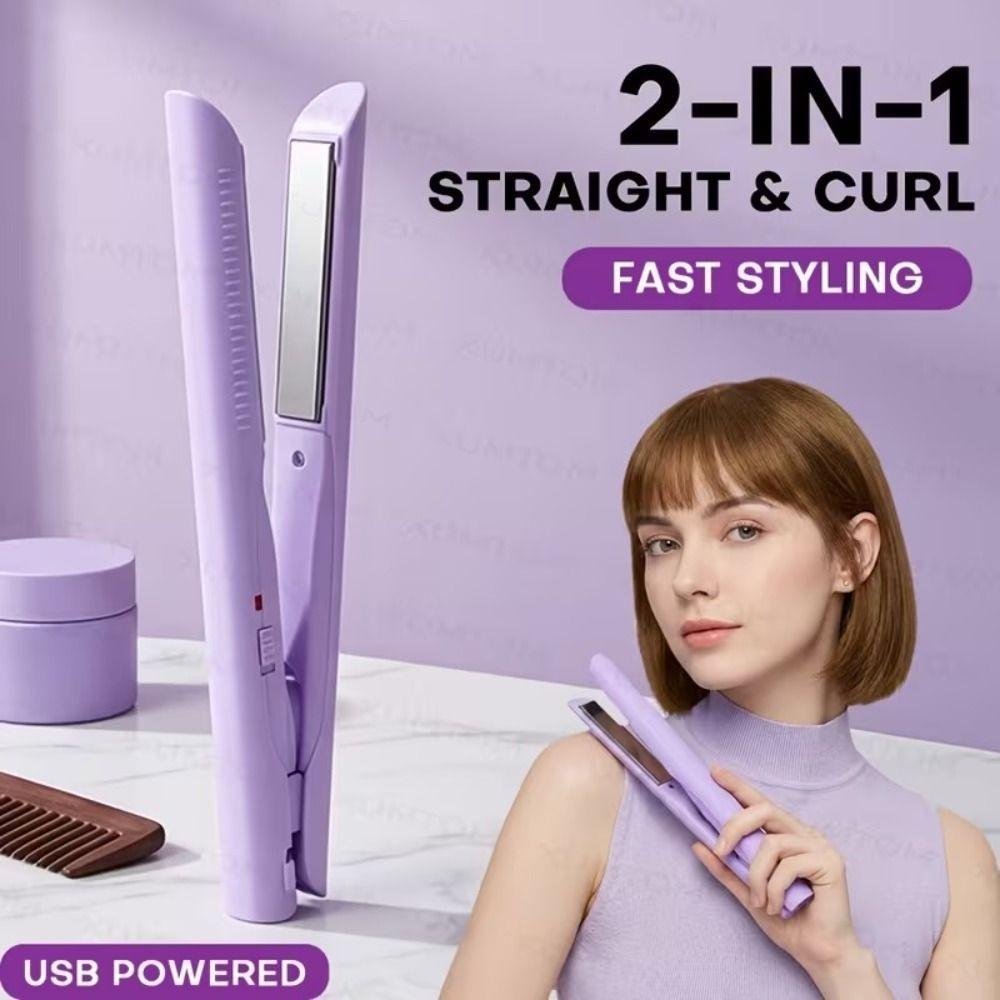USB Powered Professional Styling Tool Electric Fluffy Hairpin Curling Clip Home And Travel Use