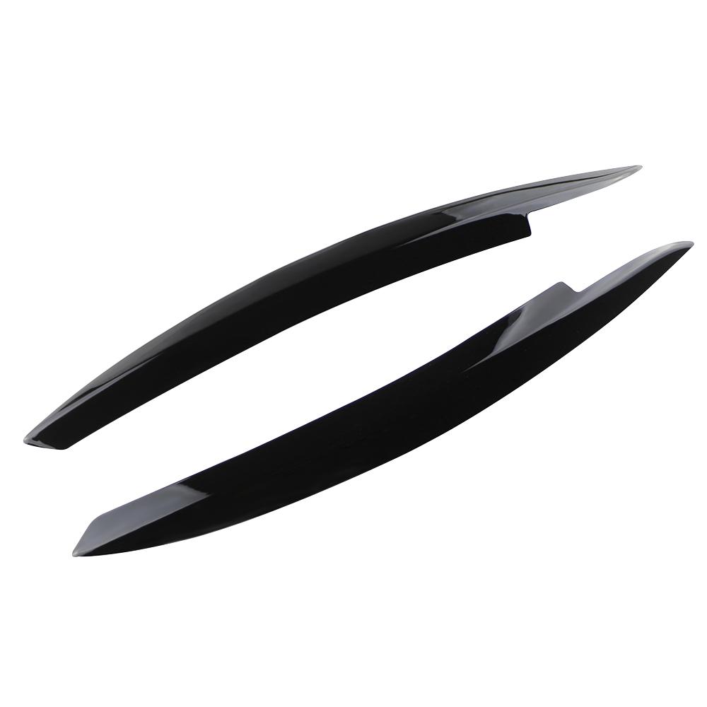 ABS Headlight Eyebrow for Volkswagen VW Golf 6 VI MK6 GTI GTR GTD 2008 - 2013 Car Head Light Eyelids Cover Trim Stickers