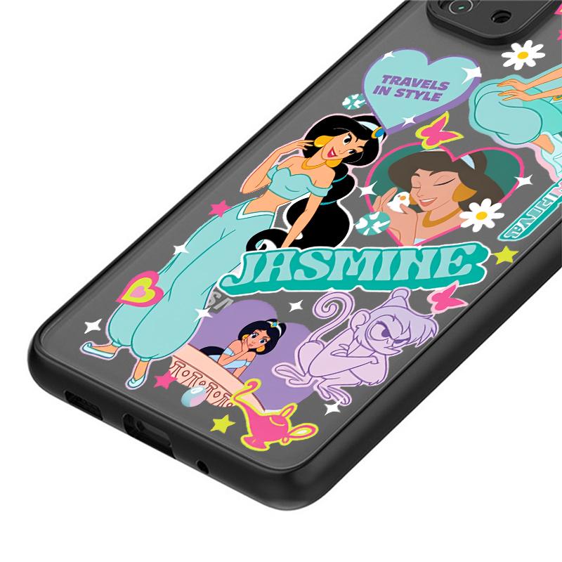 Funda Phone Cover Case for Samsung Galaxy S26 Note 20 10+ S21 S23 FE S20 S22 S25 Ultra S24 Plus Jasmine Snow White