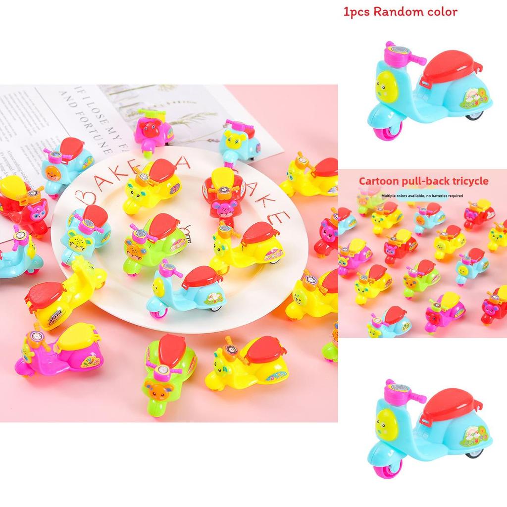 Simulation Mini Inertia Animal Design Motorcycle Children Toy For Toddler Development And Sensory Play