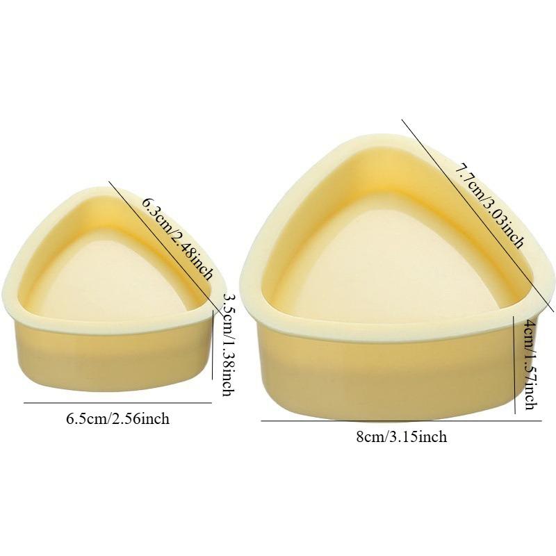 1/2 шт. Треугольная пластиковая форма для суши Онигири Рисовый шарик Пресс для еды Формы для рисовых шариков для детей Японский Бенто Кухонные аксессуары