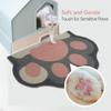 Odor Control Litter Trapping Mat Waterproof Litter Box Mat Cute Pet Door Mat  Home Floor