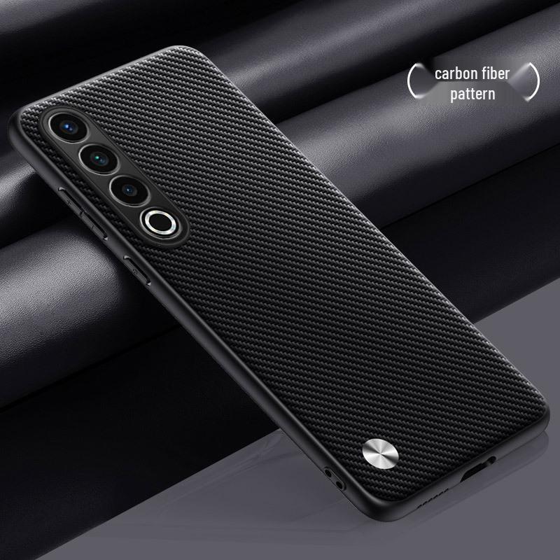 Деловой чехол для телефона Meizu 22 с текстурой кожи - Lucky08 Полное покрытие
