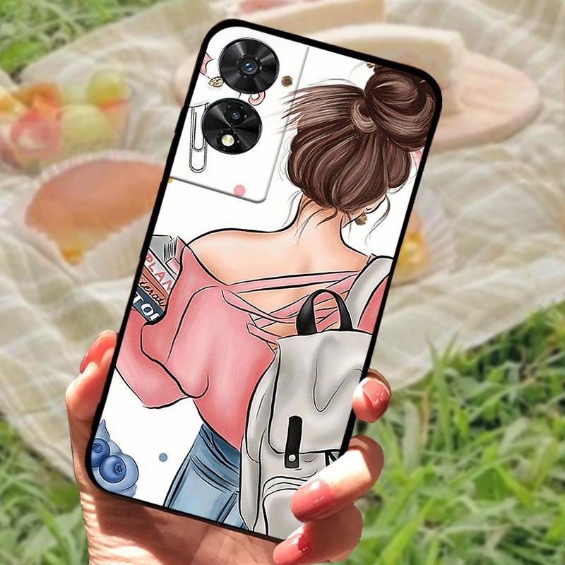 For TCL 505 Case Cover For TCL 50 SE Silicone Soft Marble Black Bumper Funda Coque for TCL 50 5G Full Protective TCL505 TCL50 SE