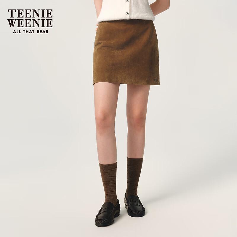 Teenie Weenie Мини-юбка А-силуэта с принтом мишек