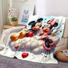 Love Sky Blanket Soft Throw Blanket For Home Bedroom Bed Sofa Travel Office Solid Christmas Blanket