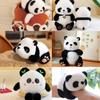 Flip Giant Panda Plush Toy Doll Doll Travel Souvenir Holiday Birthday Gift