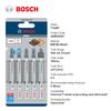 Bosch Профессиональное пильное полотно Твердая древесина Быстрая резка Лобзиковое полотно T144DF 100мм