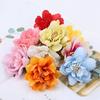 5Pcs Artificial Flowers 7.5cm Fake Flowers Heads for Home Room Dceor Garden Wedding Marriage Decoration Garland Gifts Accessory