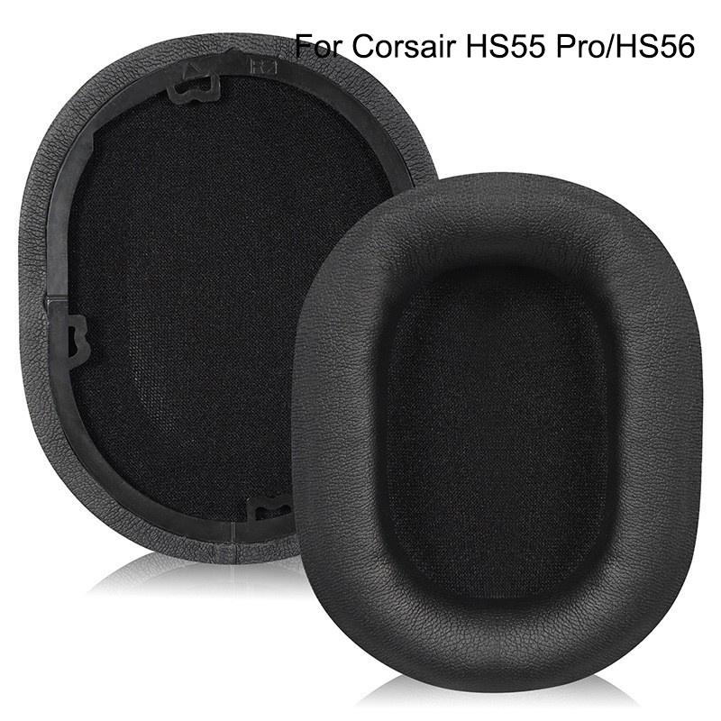 Сменные амбушюры для наушников Corsair Hs55 Pro Hs65 Беспроводные наушники Гарнитура Амбушюры Ремонтные детали Губка