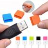Силиконовый USB-пылезащитный чехол с защитой от пыли USB-папа, защитная крышка, ограничитель кабеля линии передачи данных