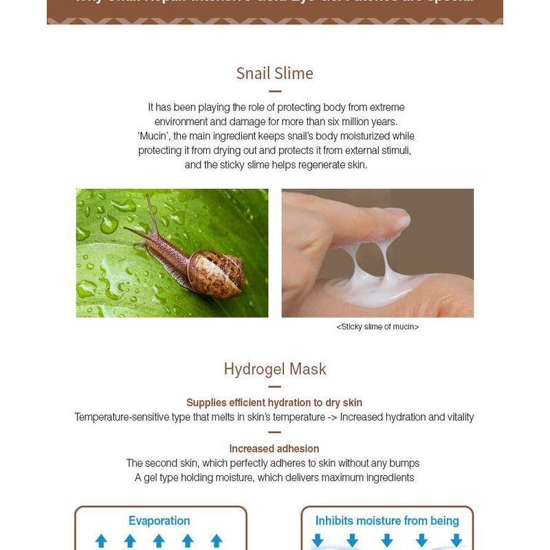 Mizon Snail Repair Intensiv Gold Gel Patch Eye Patch