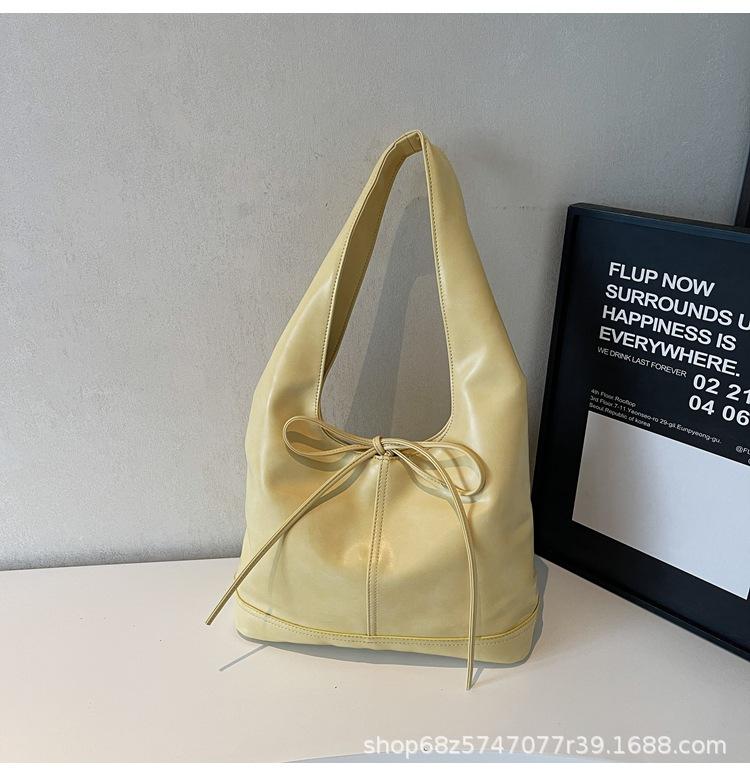 Commuter Large-capacity Bag Women 2025 New Beautiful Casual Shoulder Underarm Bag Portable Personalized Tote Bag