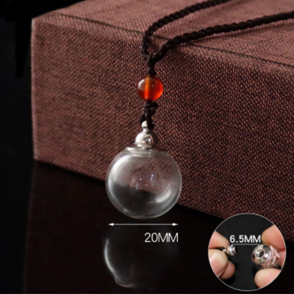 New Trendy Water Drop for Women Men Necklace Perfume Bottle Pendant Jewelry Gift Oil Diffuser Vial
