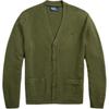 Polo FW24 Лого Шерстяной Модный Вязаный Свитер Мужской свитер Оливково-зеленый MNPOSWE16822061-310