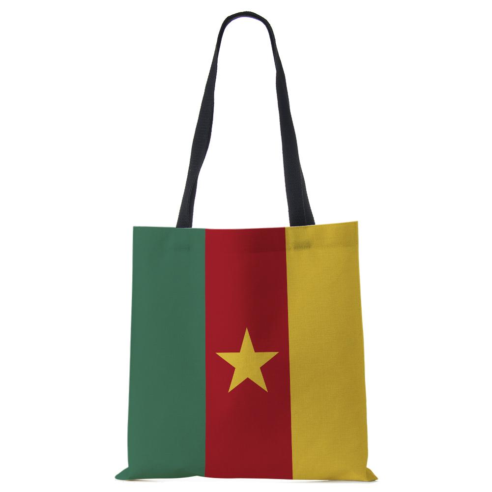 Женская сумка с флагом Кубка мира, льняные сумки, повседневные дорожные пляжные подарочные пакеты