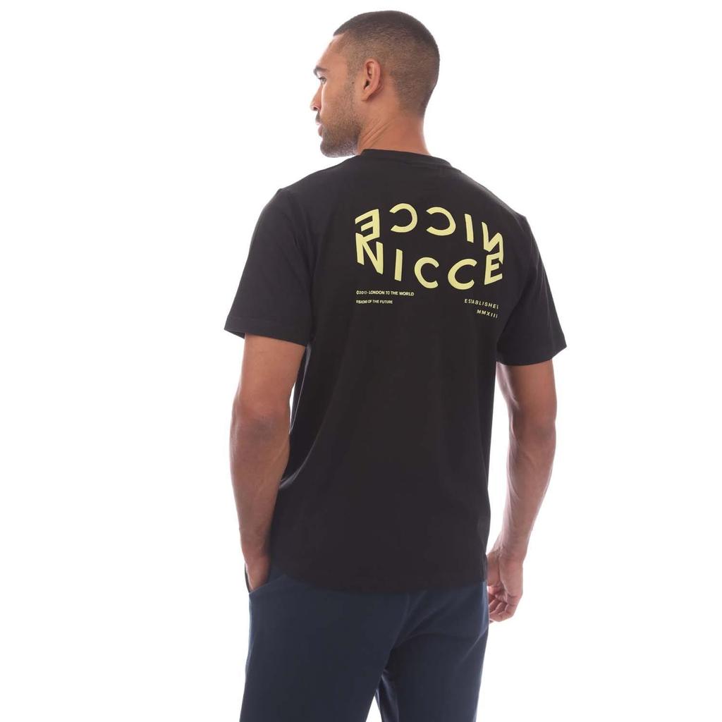Nicce Mens Tanetta Logo T-Shirt