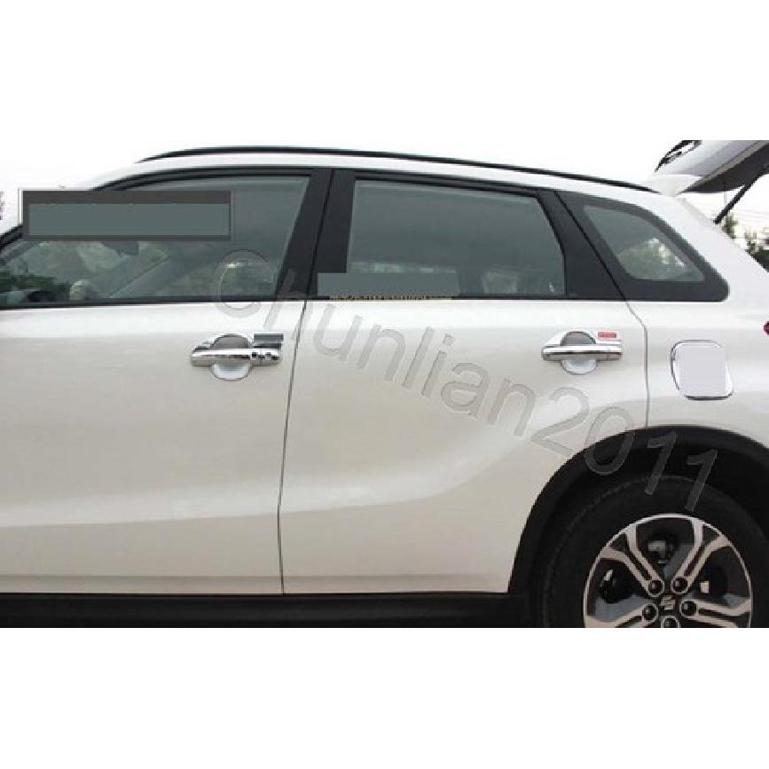 10*Chrome Door Handle Cover Trim for 2006-2015 SUZUKI GRAND VITARA Smart Keyhole