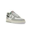 Nike Air Force 1 07 LV8 Split - Светло-серебристые мужские кроссовки Серый Черный Белый DZ2522-001