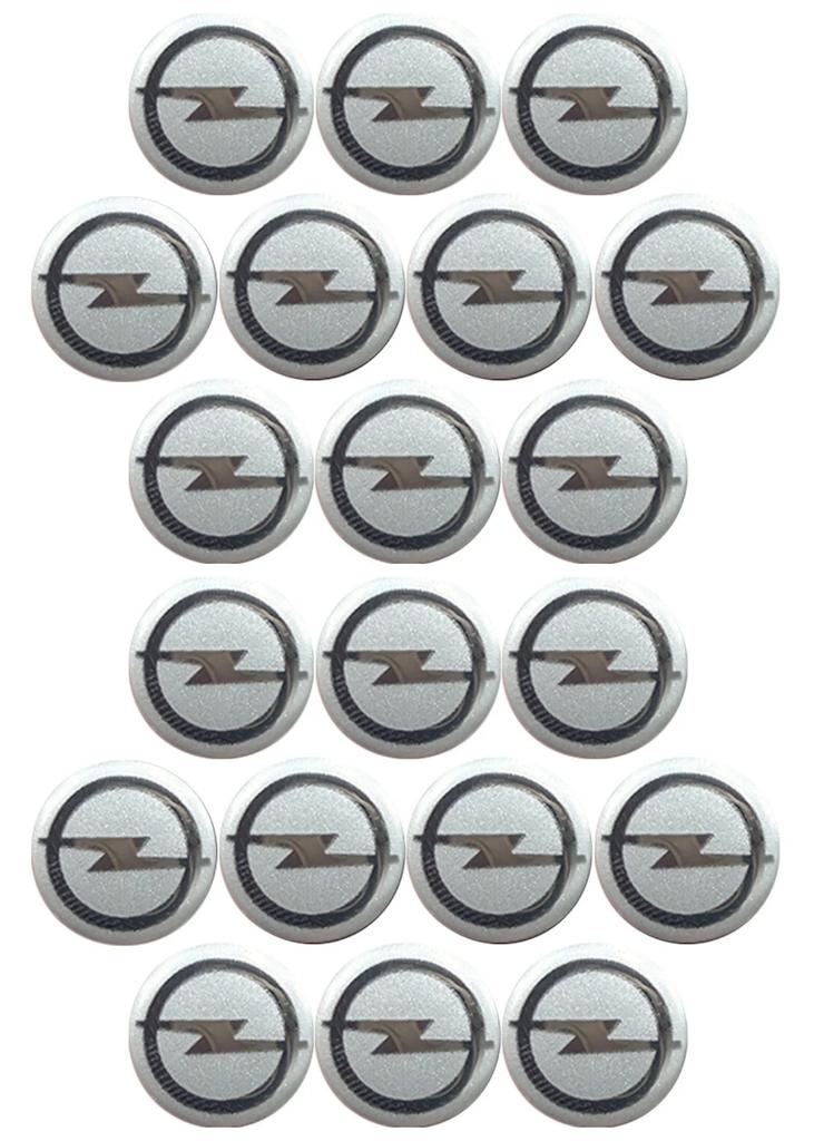 New metal 14mm Opel Car Remote Key Fob JRTD4R5 Emblem Badge Radio button Sticker Replacement for Astra Mokka Insignia Zafira Corsa Tigra