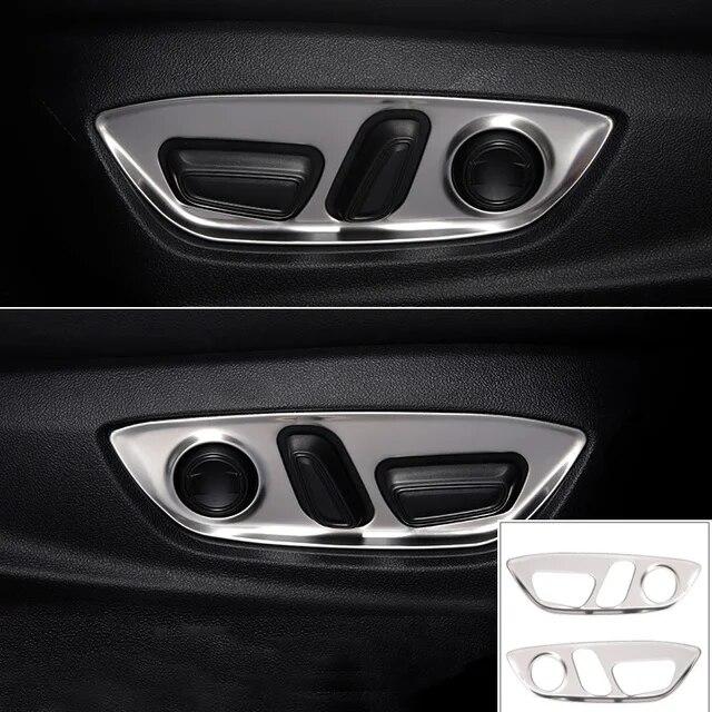 For Toyota Camry XV70 2018 Car Seat Adjustment Switch Knob Panel Trim Covers Interior Moulding Accessories