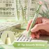 4PCS/Set Butterfly Patch Neutral Pen Soft Grip Writing Tools High Quality Signature Pen  Gift