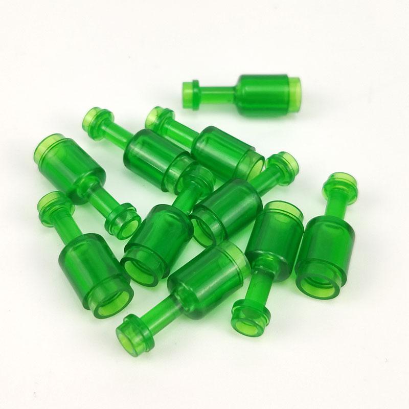 10 шт./комплект Аксессуары MOC Бутылка вина Бутылки для духов Стеклянные бутылки Обучающие игрушки Идеально для детей Строительные блоки Модели Детские подарки Детали