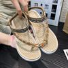 New Woman Shoes Sandals Summer Retro Sandals  Non-Slip Ladies Shoes Beach Women's Shoes Outdoor Female Women Sandal Footwear